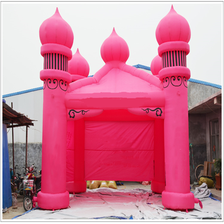 金川粉色户外帐篷